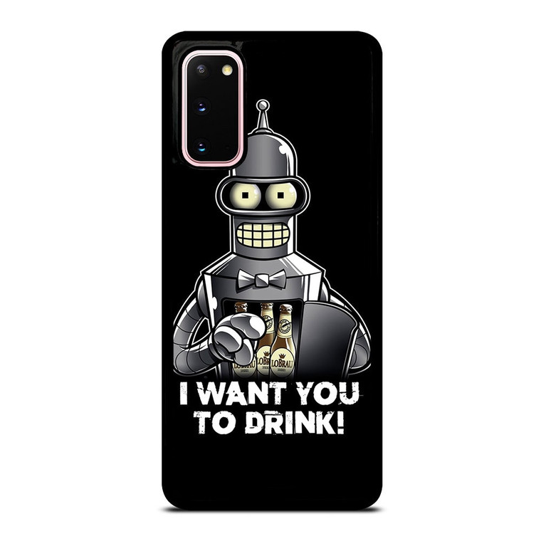 FUTURAMA BENDER QUOTE Samsung Galaxy S20 Case Cover