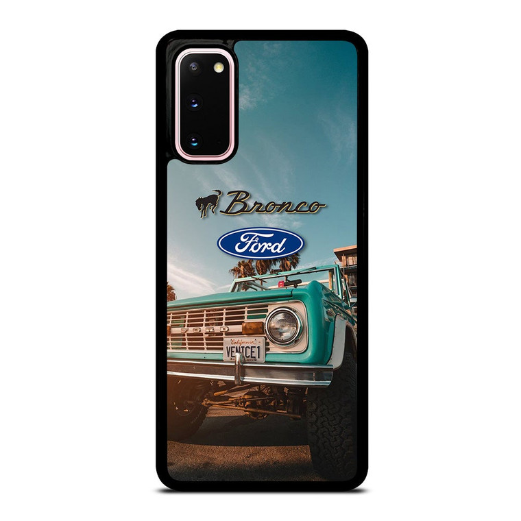 FORD BRONCO RETRO CAR LOGO Samsung Galaxy S20 Case Cover