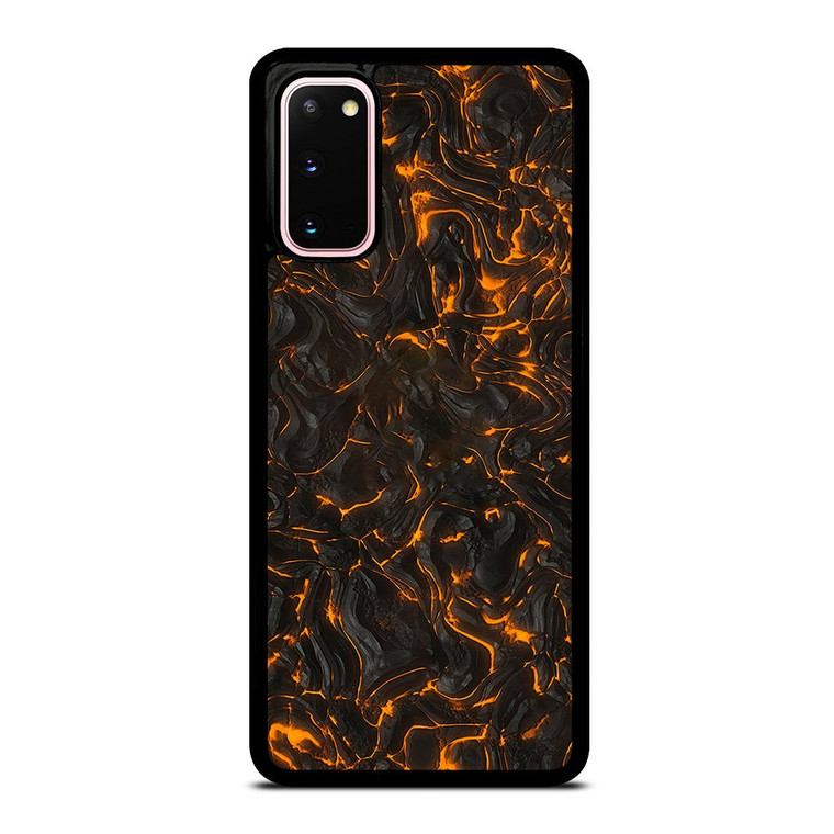 FIRE AND LAVA TEXTURES Samsung Galaxy S20 Case Cover
