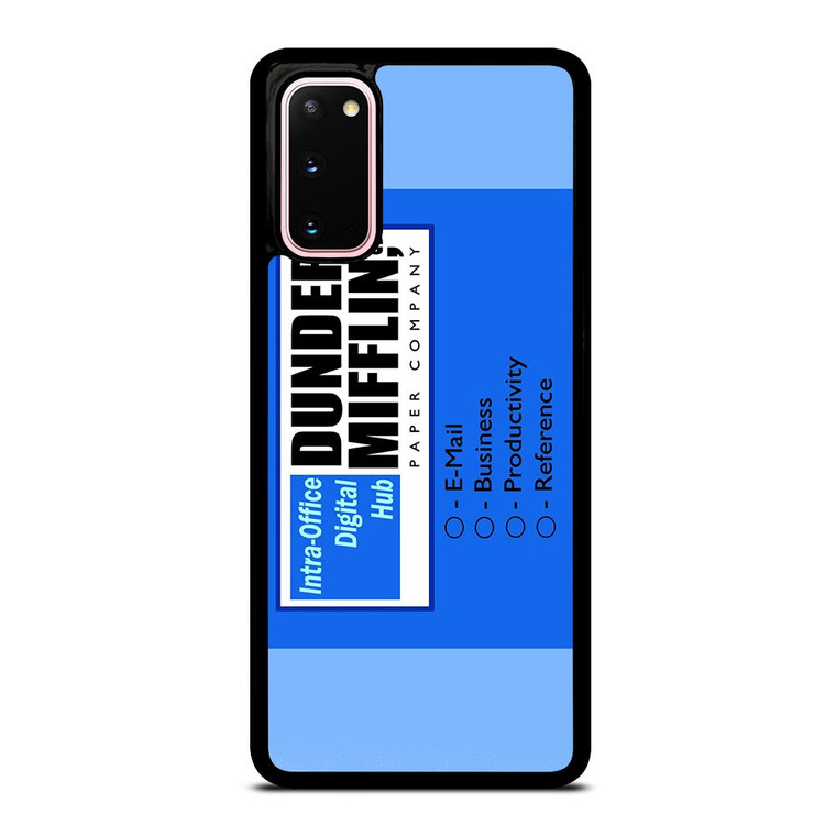DUNDER MIFFLIN INTRA OFFICE DIGITAL HUB LOGO Samsung Galaxy S20 Case Cover