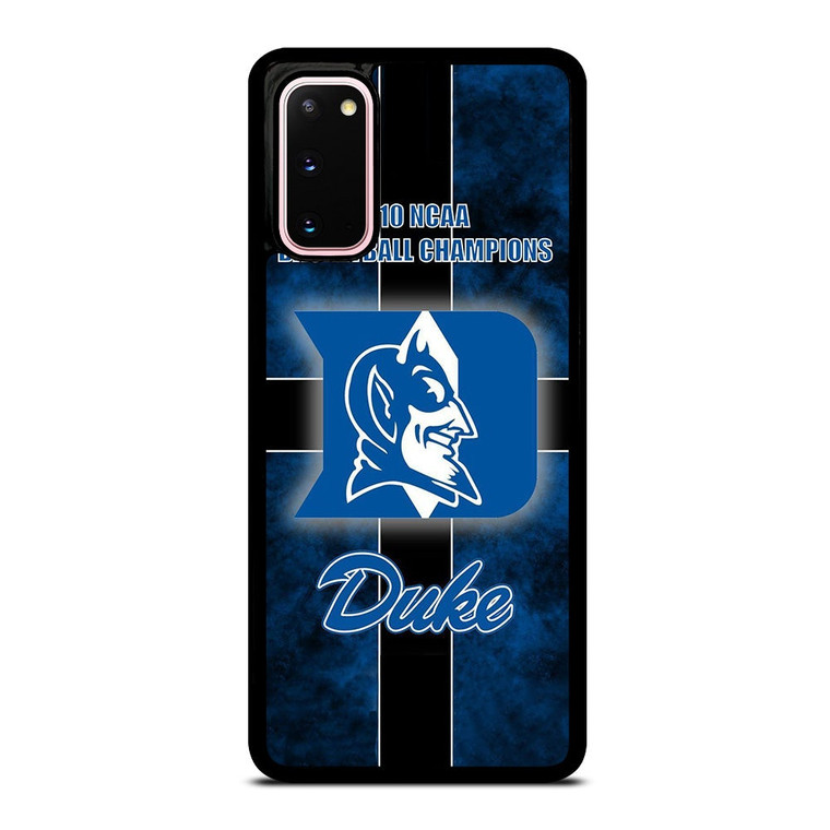 DUKE BLUE DEVILS BASKETBALL CHAMPIONS Samsung Galaxy S20 Case Cover
