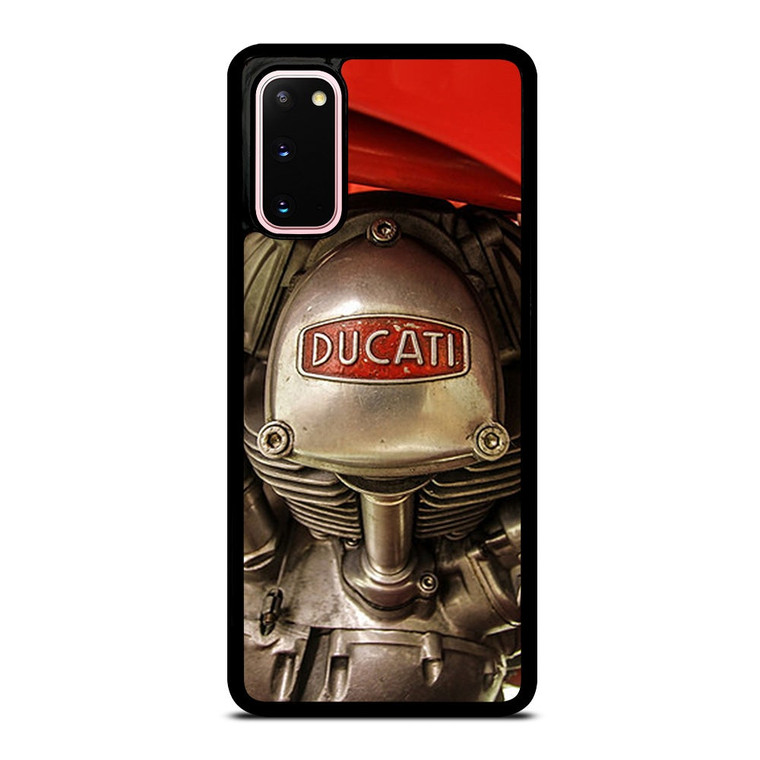 DUCATI ENGINE LOGO RETRO Samsung Galaxy S20 Case Cover