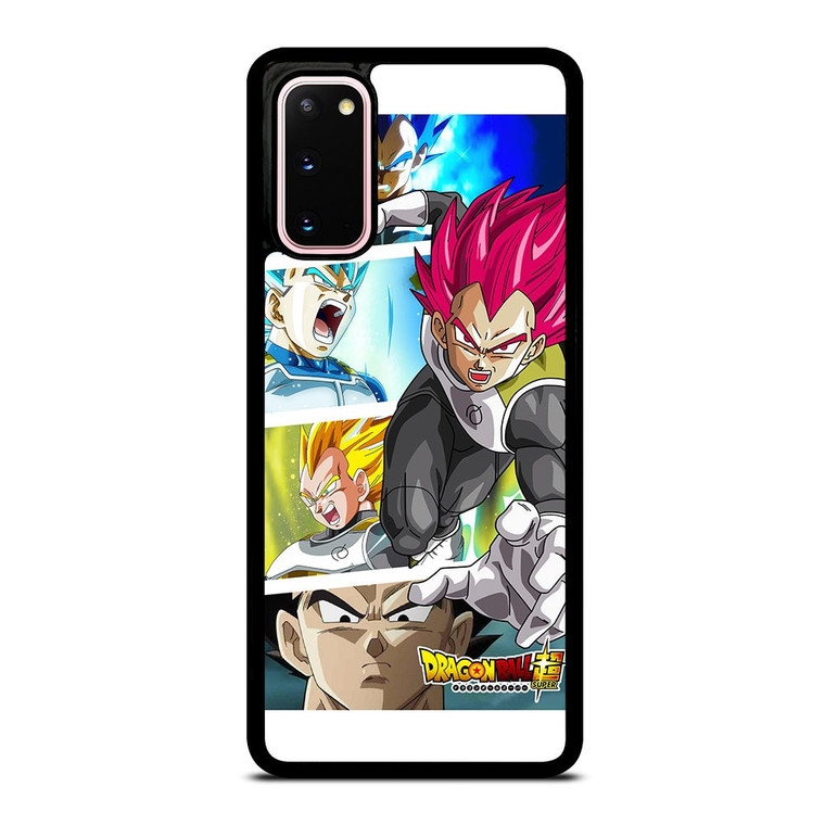 DRAGON BALL VEGETA ALL SIAYAN TRANSFORMATION Samsung Galaxy S20 Case Cover