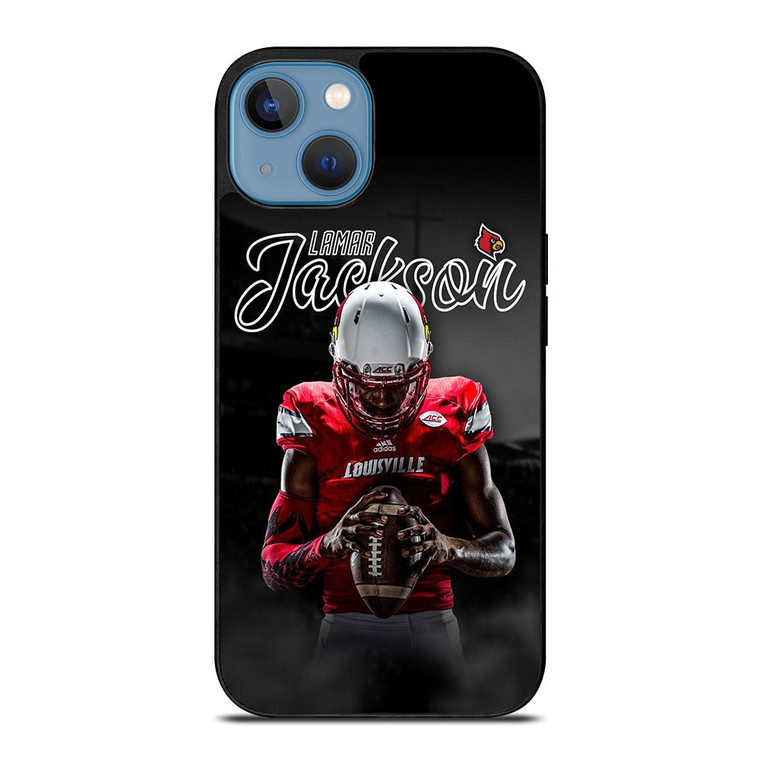 UNIVERSITY OF LOUISVILLE LAMAR JACKSON iPhone 13 Case Cover