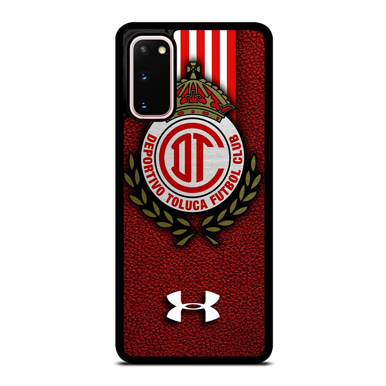 DEPORTIVO TOLUCA FC LEATHER LOGO Samsung Galaxy S20 Case Cover