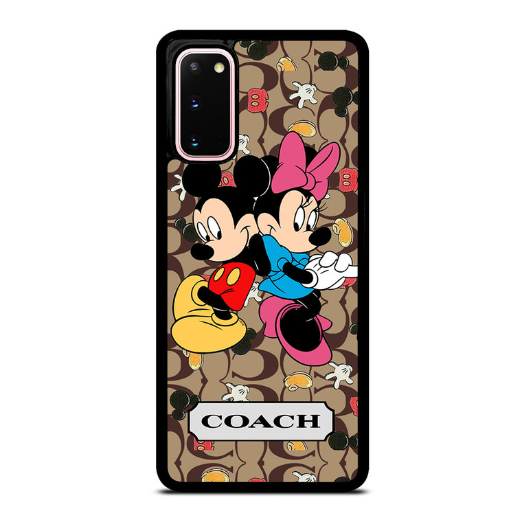 COACH MICKEY MINNIE MOUSE LOVE Samsung Galaxy S20 Case Cover