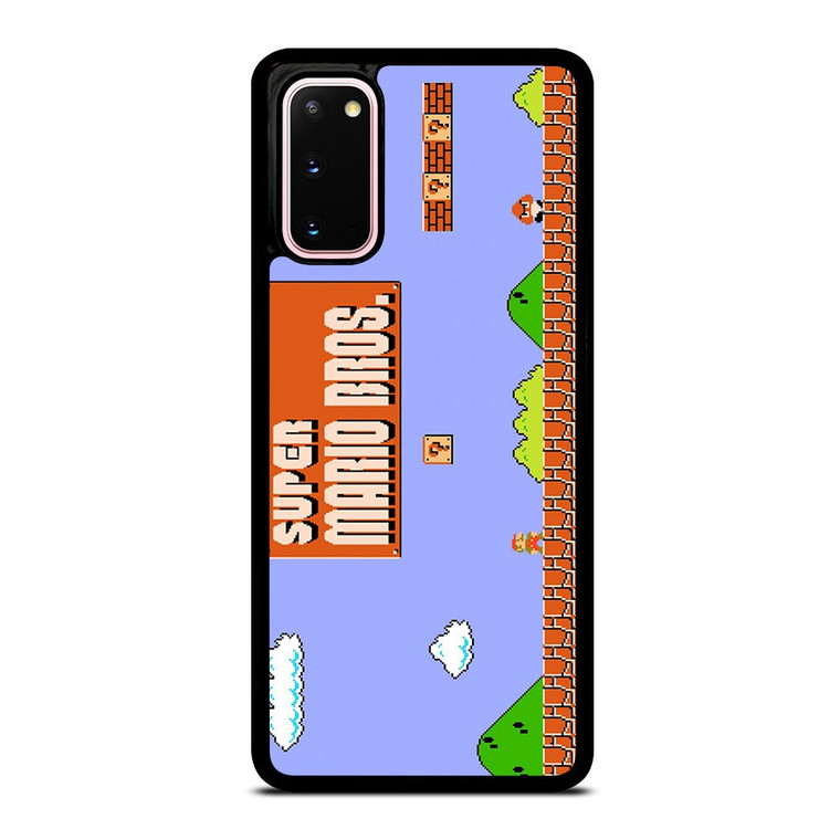 CLASSIC MARIO BROS GAME Samsung Galaxy S20 Case Cover