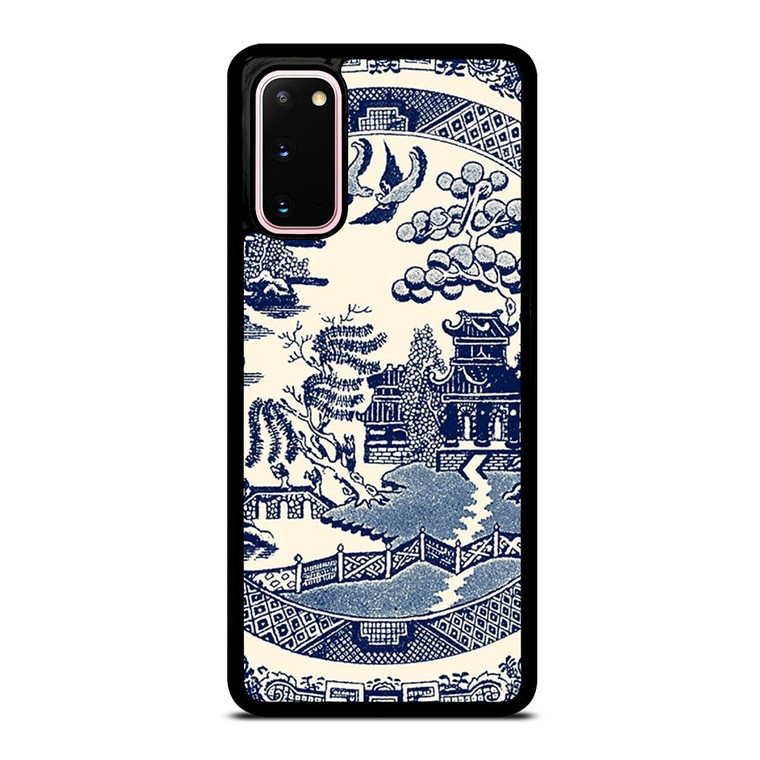 CHINESE BLUE ART Samsung Galaxy S20 Case Cover