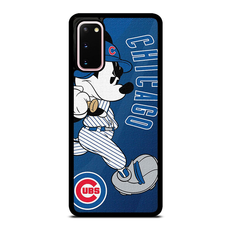 CHICAGO CUBS LOGO MICKEY MOUSE Samsung Galaxy S20 Case Cover