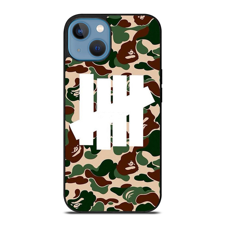 UNDEFEATED BAPE CAMO iPhone 13 Case Cover