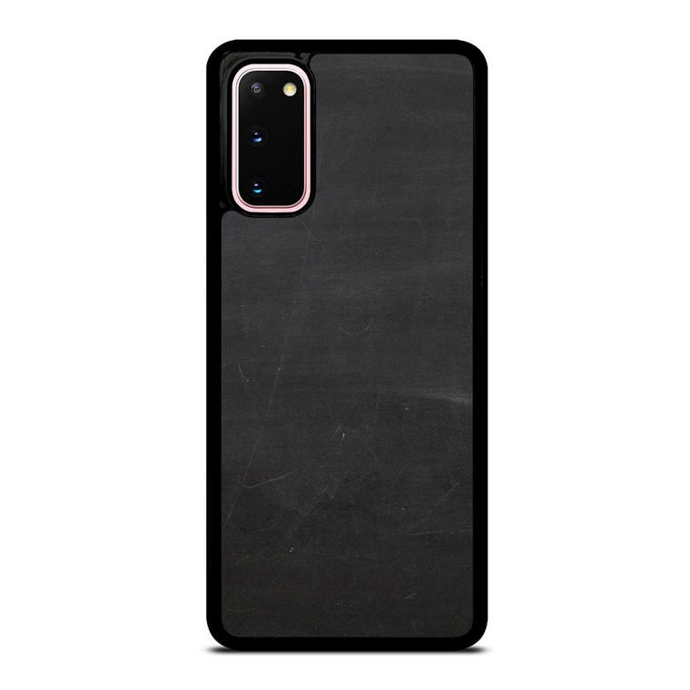 CHALK BLACK BOARD TEXTURES Samsung Galaxy S20 Case Cover