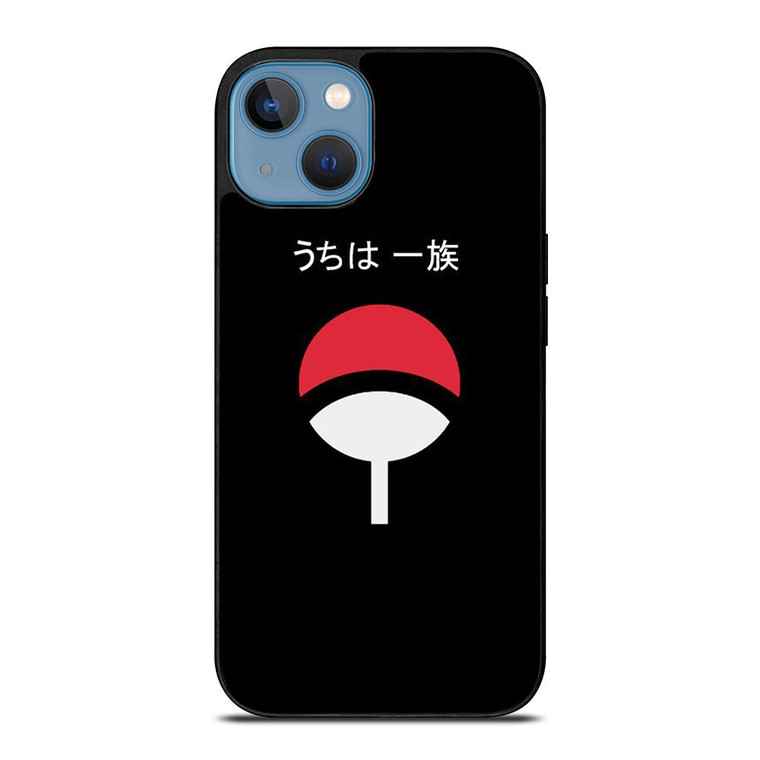 UCHIHA CLAN LOGO MINIMALIST iPhone 13 Case Cover