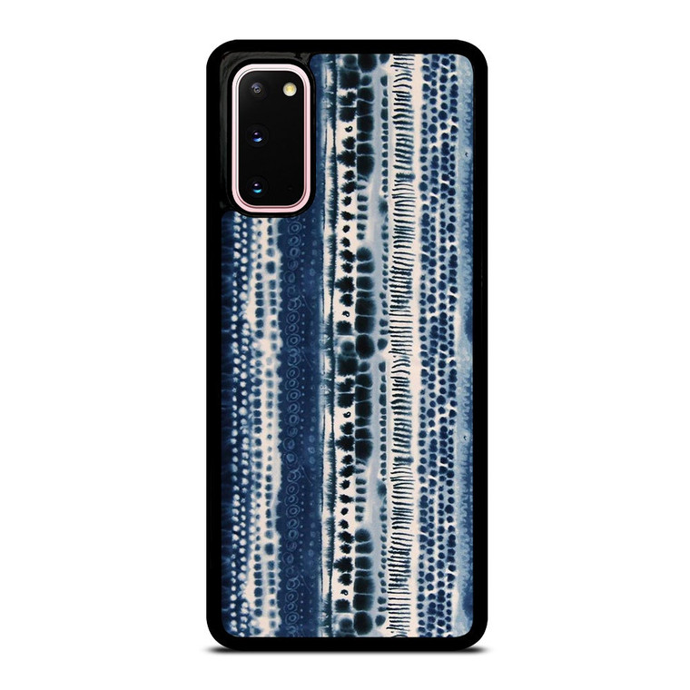 BLUE STRETCHED CHIFFON FABRIC Samsung Galaxy S20 Case Cover