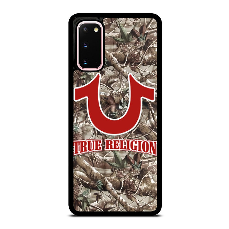 BIG BUDDHA TRUE RELIGION CAMO LOGO Samsung Galaxy S20 Case Cover