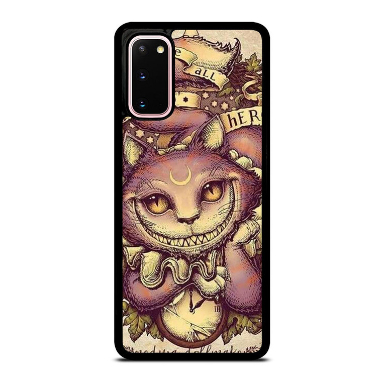 ALICE IN WONDERLAND CHESHIRE CAT ART Samsung Galaxy S20 Case Cover