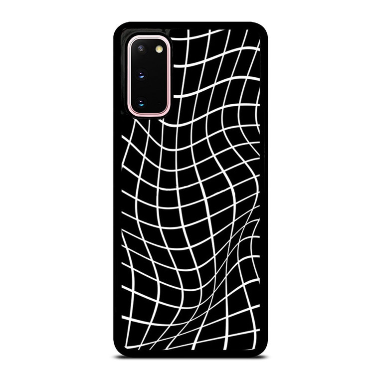 AESTHETIC WAVY GRID PATTERN Samsung Galaxy S20 Case Cover