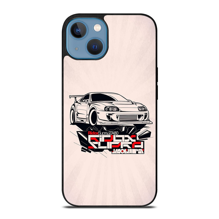 TOYOTA SUPRA POSTER iPhone 13 Case Cover