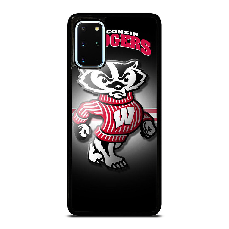 WISCONSIN BADGER FOOTBALL LOGO Samsung Galaxy S20 Plus Case Cover