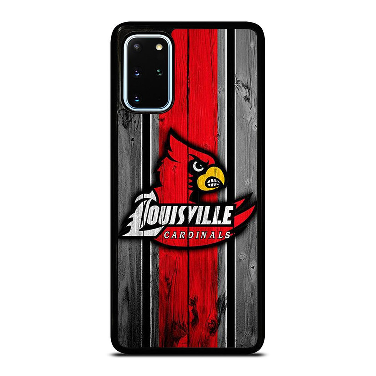 UNIVERSITY OF LOUISVILLE  WOODEN LOGO Samsung Galaxy S20 Plus Case Cover