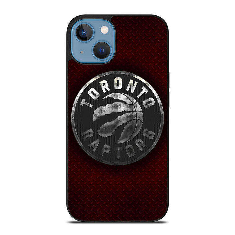 TORONTO RAPTORS RED METAL iPhone 13 Case Cover