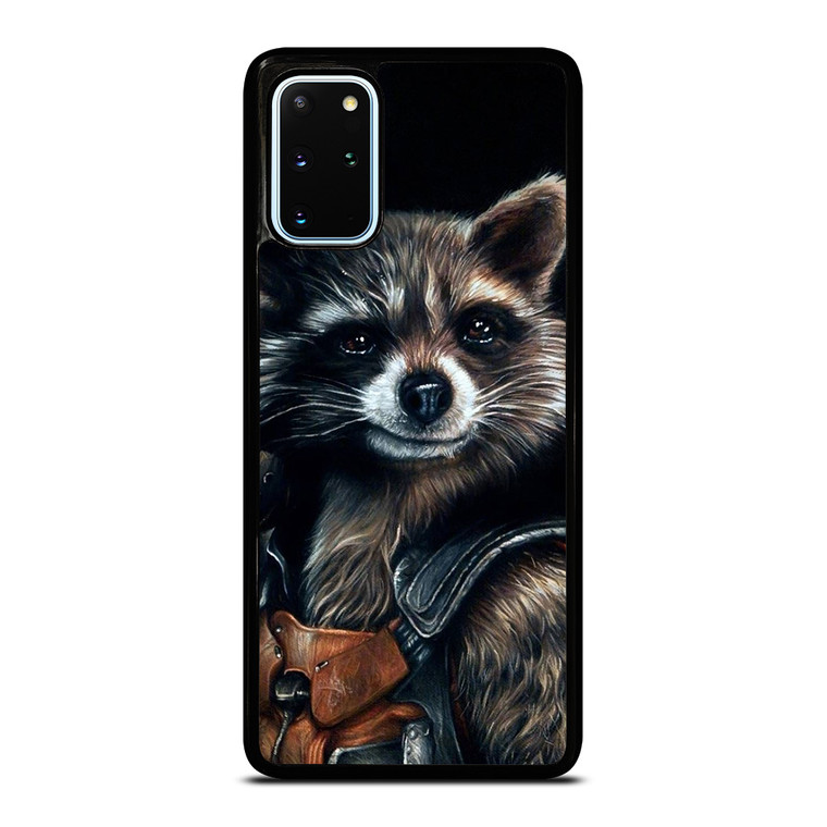 ROCKET RACCOON SMUDGE ART Samsung Galaxy S20 Plus Case Cover