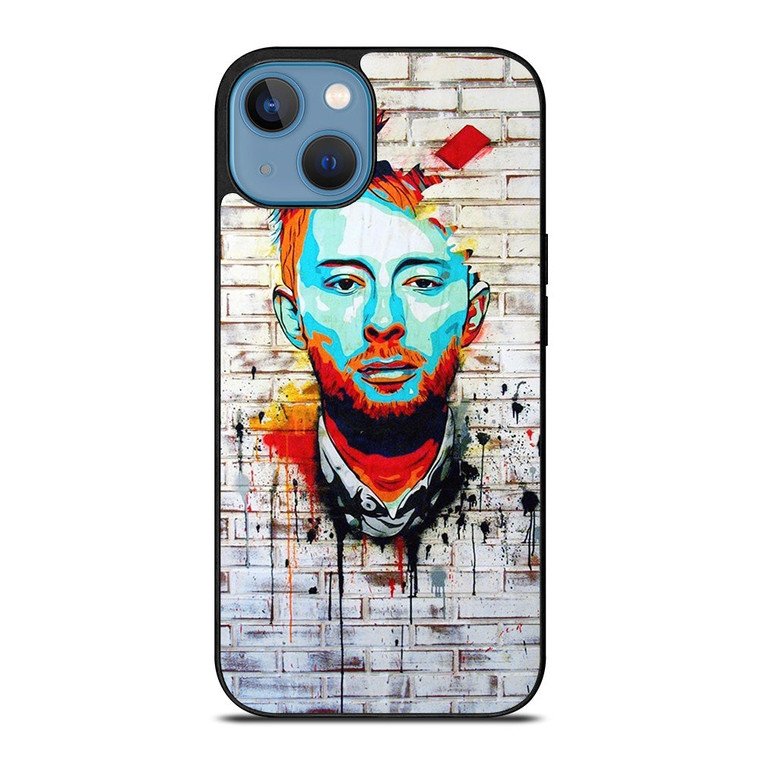 TOM YORKE RADIOHEAD ART iPhone 13 Case Cover