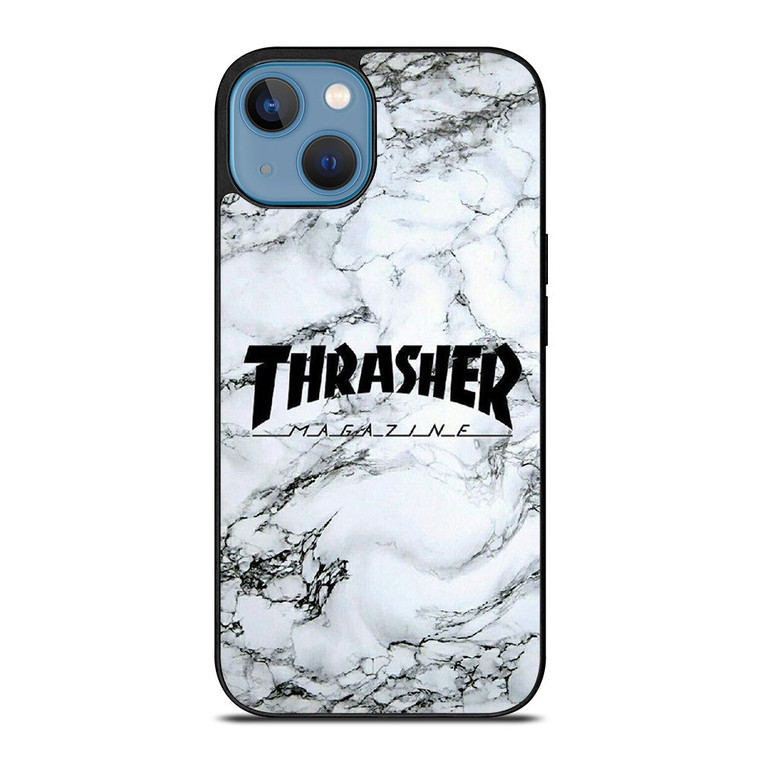 THRASHER SKATEBOARD MAGAZINE MARBLE iPhone 13 Case Cover
