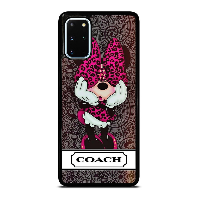 COACH NEW YORK  MINNIE MOUSE CUTE Samsung Galaxy S20 Plus Case Cover