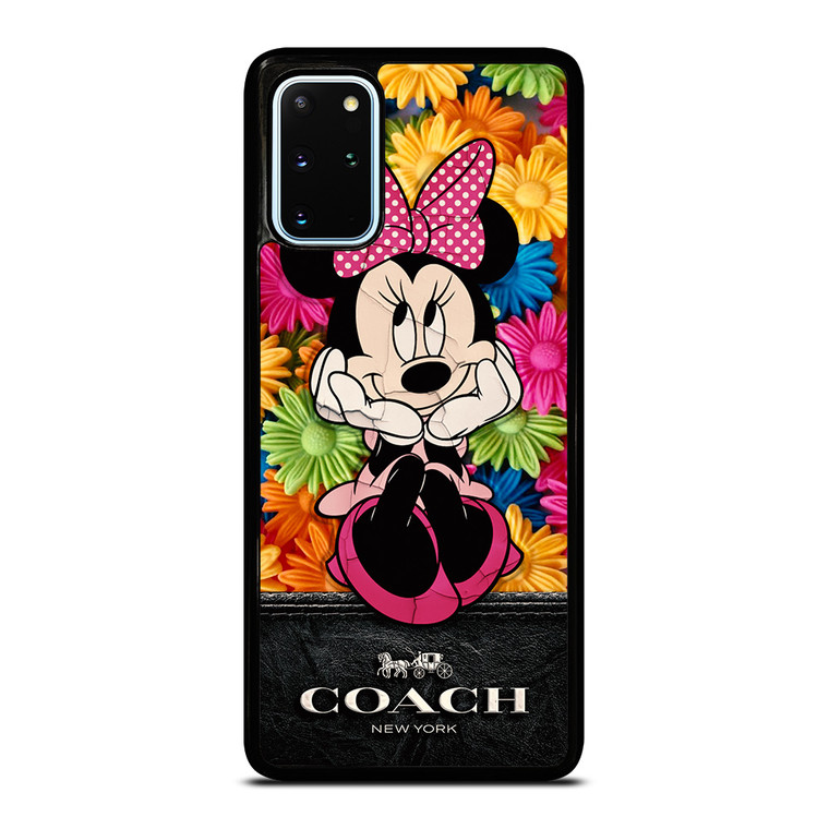 COACH MINNIE MOUSE FLOWER Samsung Galaxy S20 Plus Case Cover