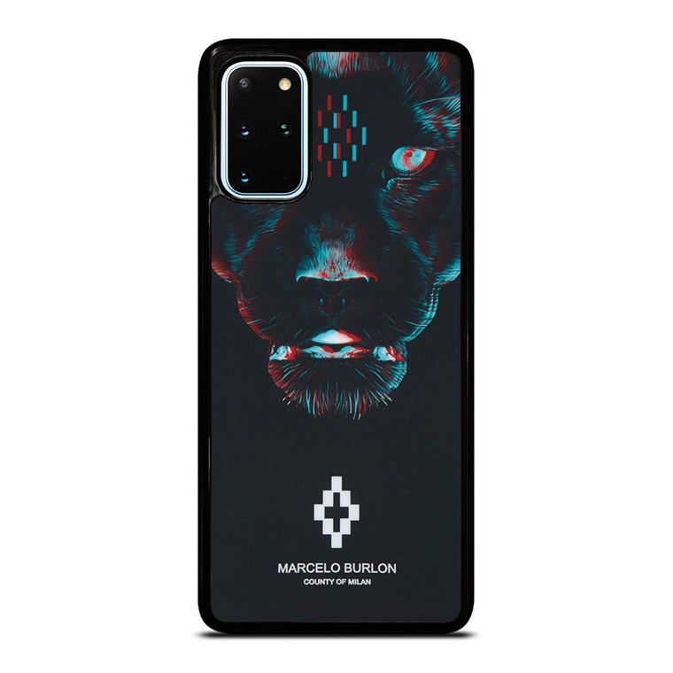 MARCELO BURLON BLACK PANTHER Samsung Galaxy S20 Plus Case Cover