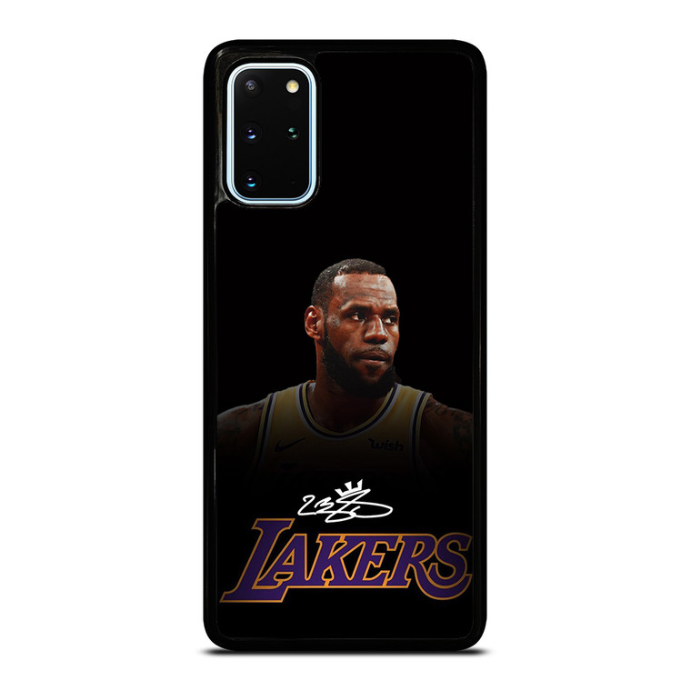 LEBRON JAMES LA LAKERS AUTOGRAPH Samsung Galaxy S20 Plus Case Cover