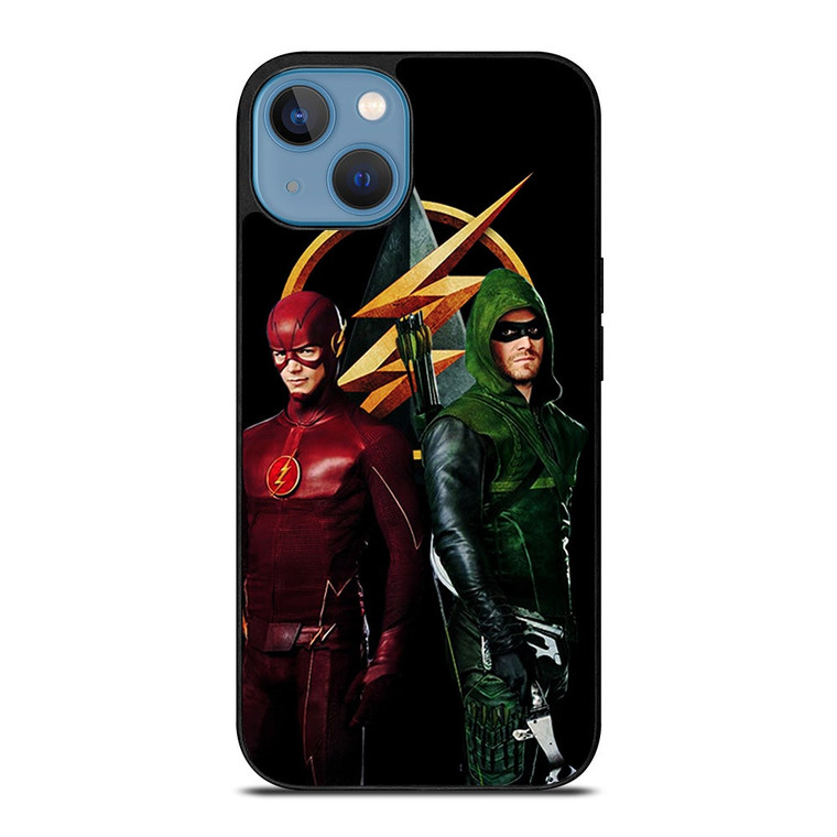 THE FLASH VS GREEN ARROW DC iPhone 13 Case Cover