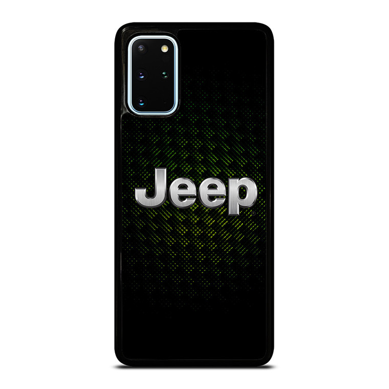 JEEP GREEN CARBON LOGO Samsung Galaxy S20 Plus Case Cover