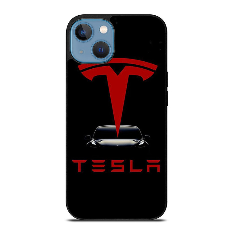 TESLA MOTORS LOGO iPhone 13 Case Cover