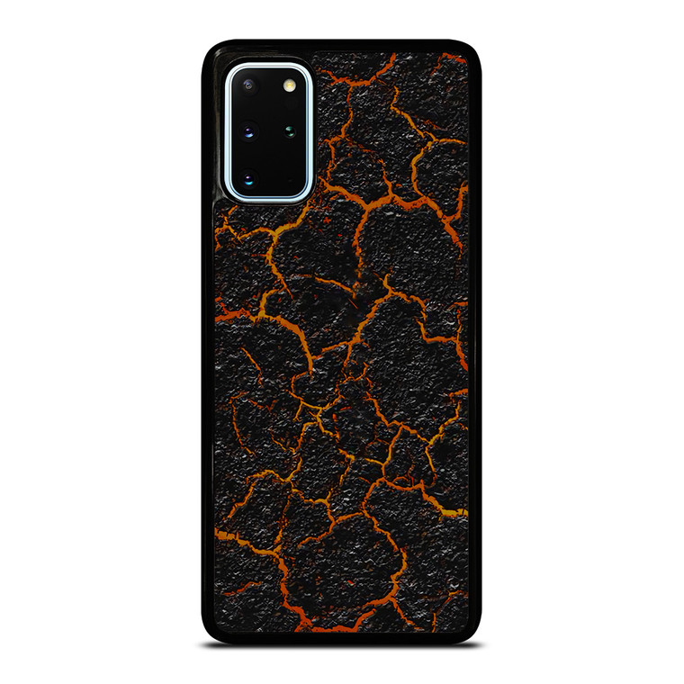 CRACKED LAVA TEXTURE Samsung Galaxy S20 Plus Case Cover