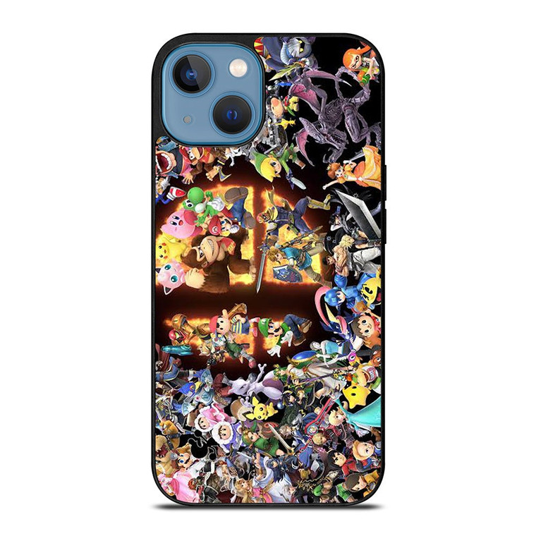 SUPER SMASH BROS GAME iPhone 13 Case Cover