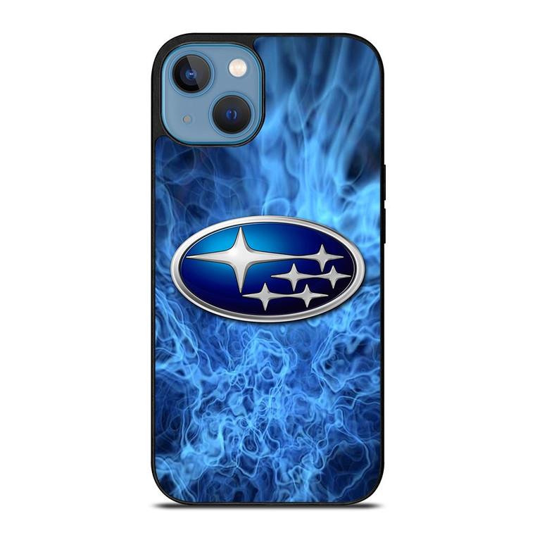 SUBARU BLUE FIRE LOGO iPhone 13 Case Cover
