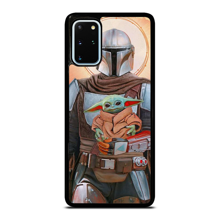 BABY YODA AND THE MANDALORIAN STAR WARS Samsung Galaxy S20 Plus Case Cover