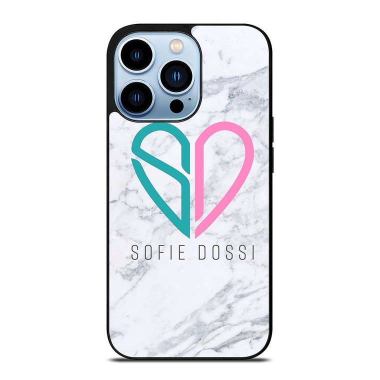SOFIE DOSSI MARBELE LOGO iPhone 13 Pro Max Case Cover