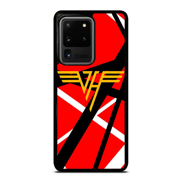VAN HALLEN RED ABSTRACT LOGO Samsung Galaxy S20 Ultra Case Cover