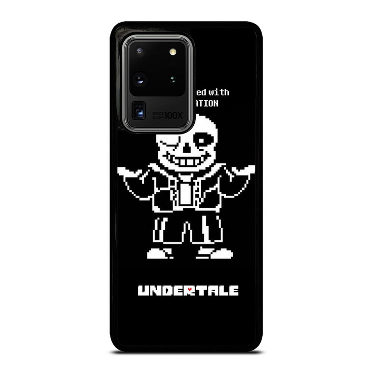 UNDERTALE SANS 8 BIT QUOTE Samsung Galaxy S20 Ultra Case Cover