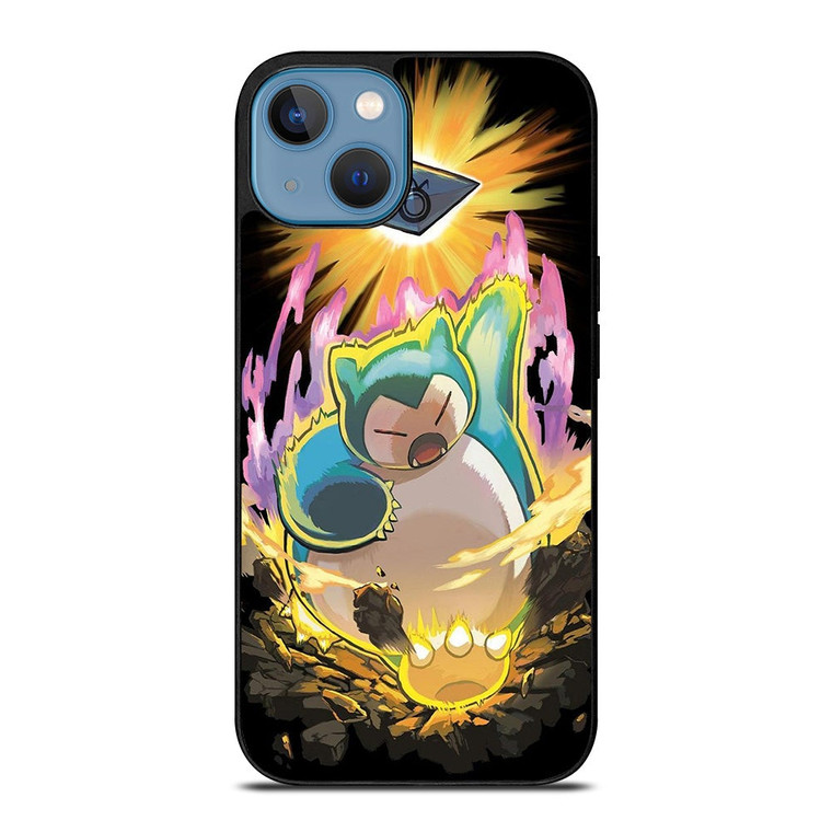 SNORLAX POKEMON ART iPhone 13 Case Cover