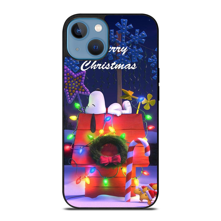 SNOOPY MERRY CHRISTMAS iPhone 13 Case Cover