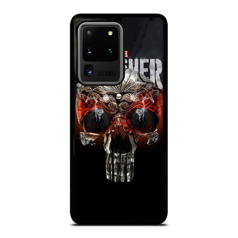 THE PUNISHER SKULL MARVEL Samsung Galaxy S20 Ultra Case Cover