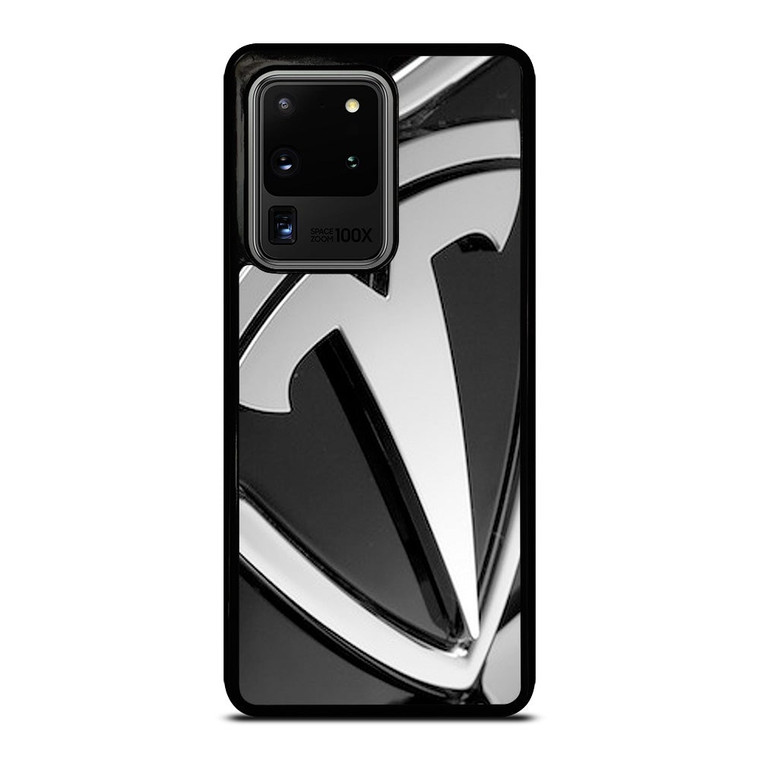 TESLA MOTOR EMBLEM LOGO Samsung Galaxy S20 Ultra Case Cover