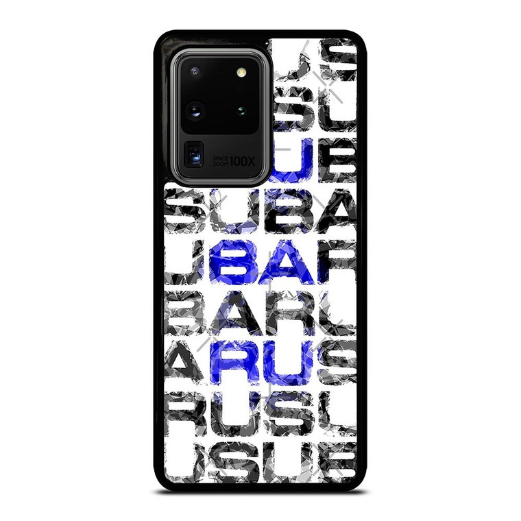 SUBARU CROSSWORD PUZZLE Samsung Galaxy S20 Ultra Case Cover