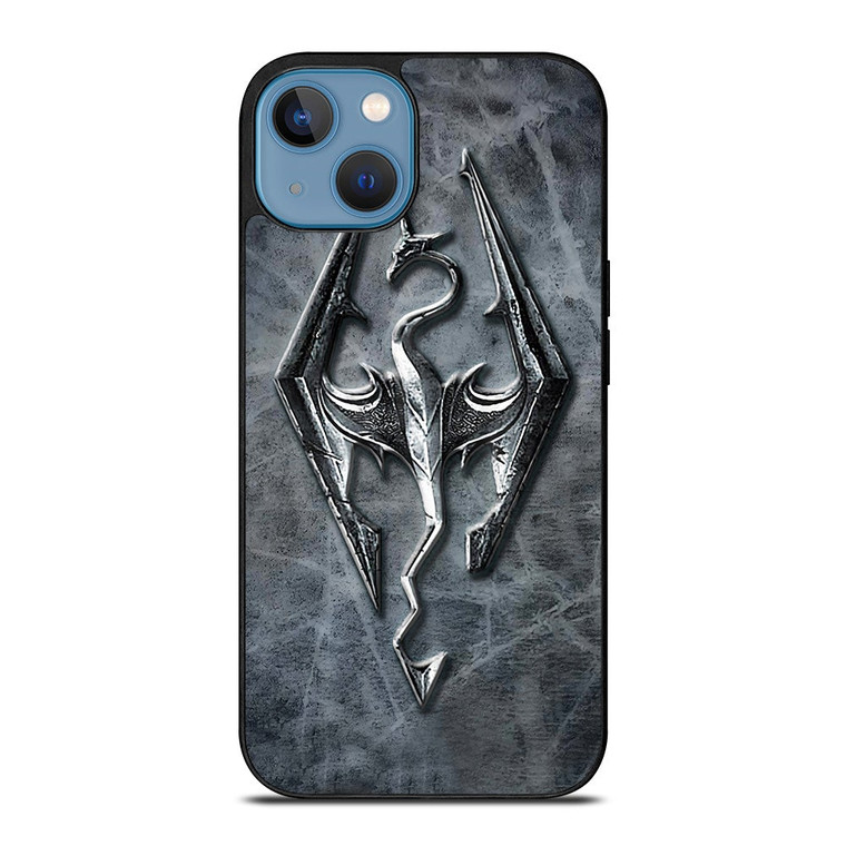SKYRIM LOGO ELDER SCROLLS iPhone 13 Case Cover