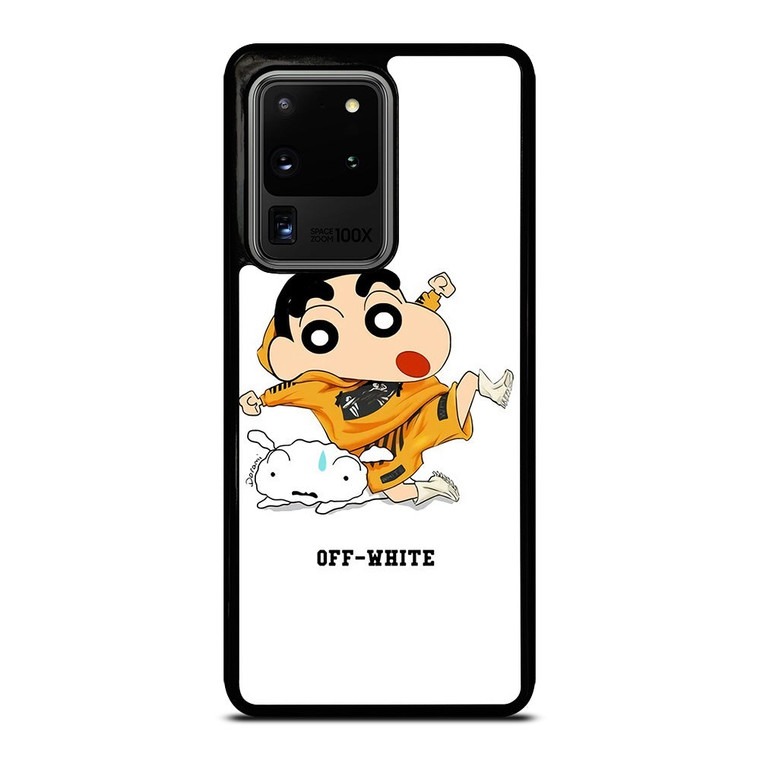 SHIN CHAN X OFF WHITE Samsung Galaxy S20 Ultra Case Cover