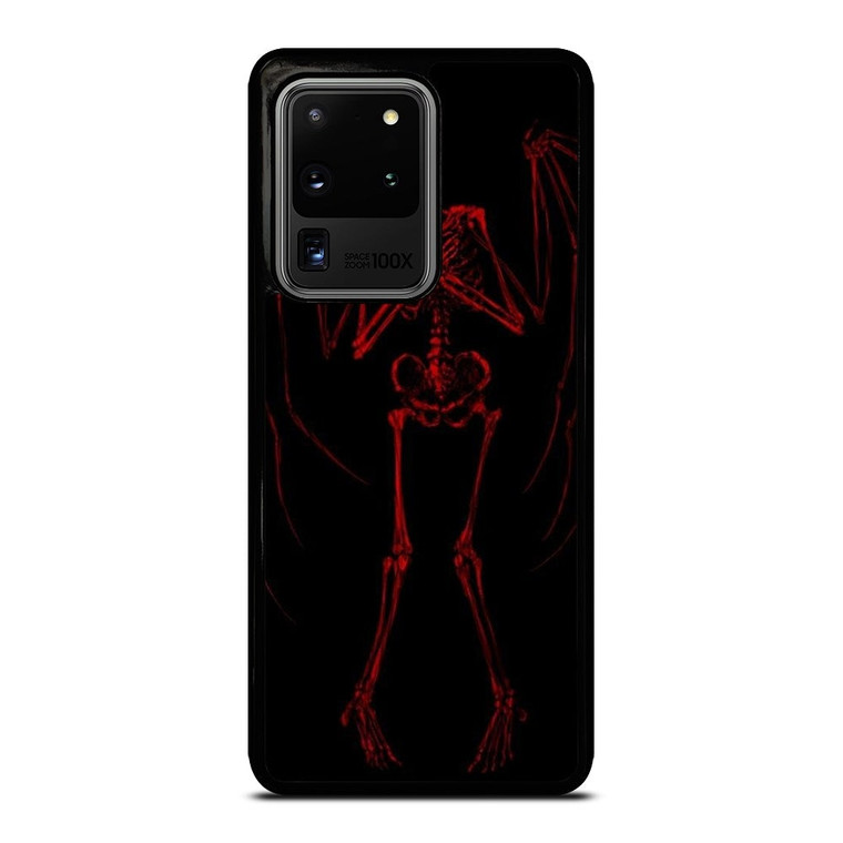RED SKELETON HEARTBREAKING Samsung Galaxy S20 Ultra Case Cover