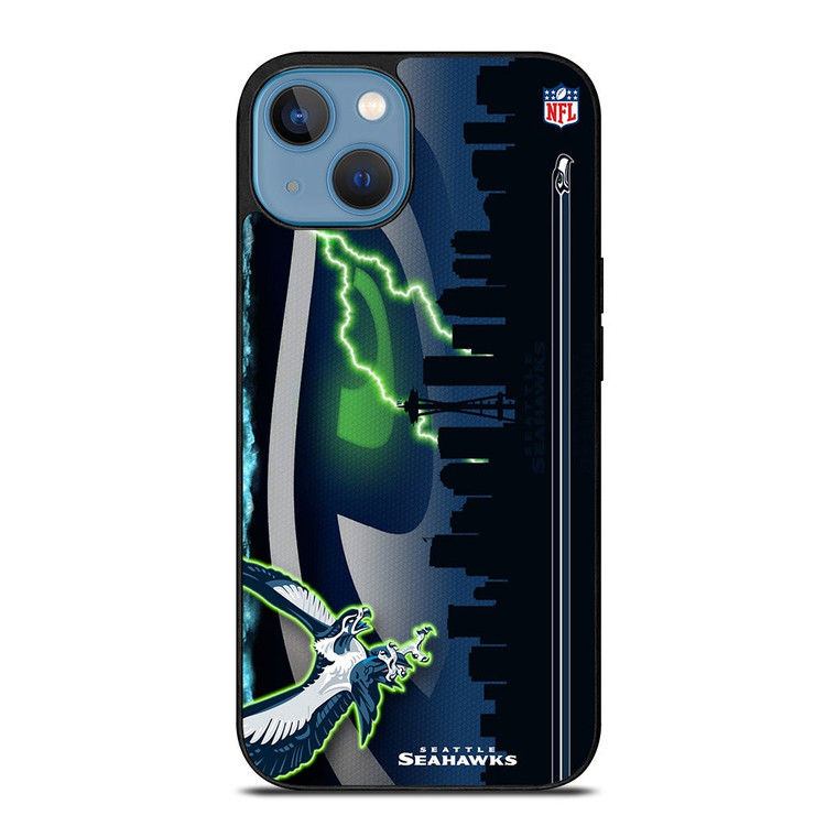 SEATTLE SEAHAWKS NFL CITY iPhone 13 Case Cover